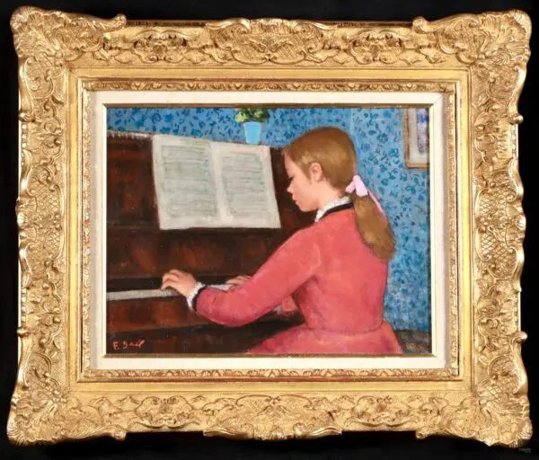 The Piano Lesson - Buy Fine Paintings Online