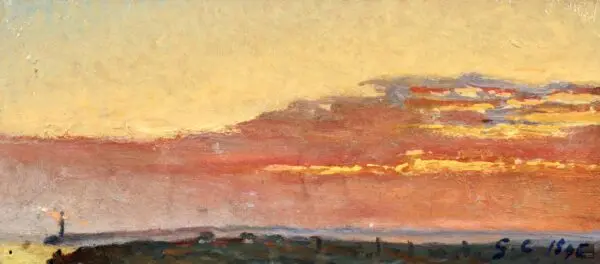 Etude de ciel sur la cote - Buy Fine Paintings Online