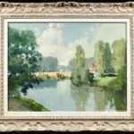 Sur la riviere pres de Montreuil-Bellay thumbnail