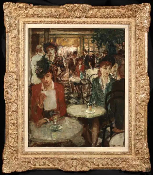Au Café - Buy Fine Paintings Online