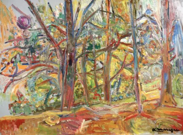 Paysage a Ceret – Pyrennes - Buy Fine Paintings Online