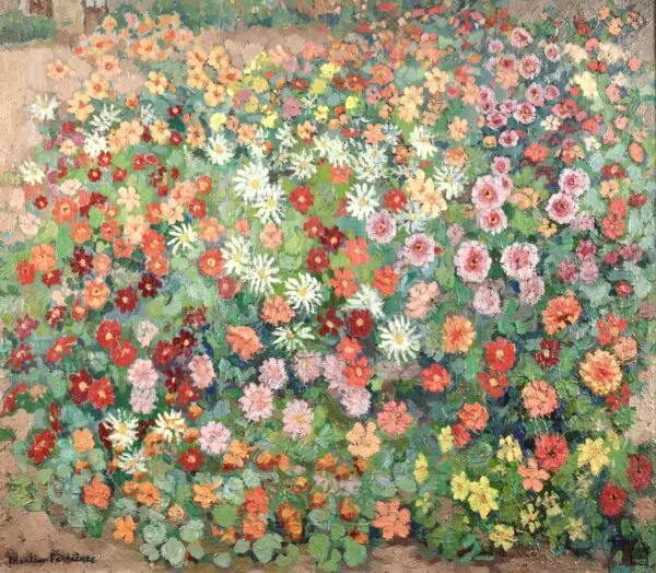 Le Grand Jardin Fleuri - Buy Fine Paintings Online