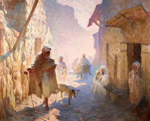 Under the Ramparts – Marrakech - Buy Fine Paintings Online