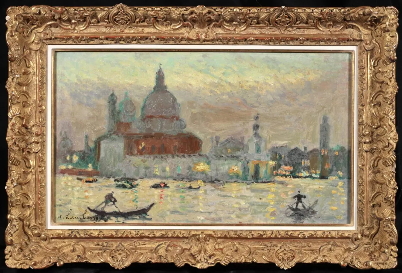 La Salute le Soir – Venice - Buy Fine Paintings Online