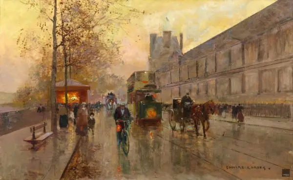 Le Quai Du Louvre - Buy Fine Paintings Online