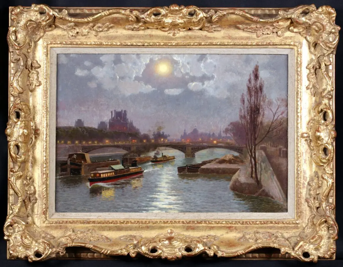 On The Seine – Paris - Buy Fine Paintings Online