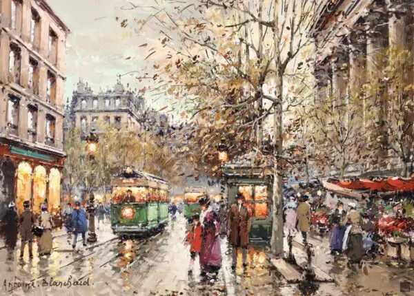 Place de la Madeleine – Paris - Buy Fine Paintings Online