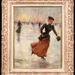 Patineurs au coucher du soleil thumbnail