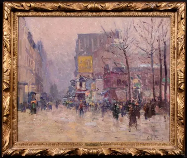 Les Grands Boulevards – Paris - Buy Fine Paintings Online