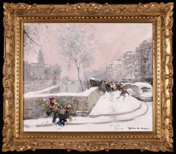 Les Boules De Neige - Buy Fine Paintings Online