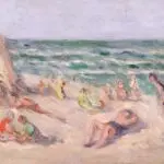 Baigneurs sur la plage thumbnail