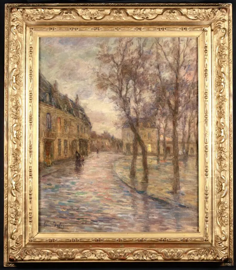 Crepescule apres la pluie – Place St. Ame – Douai - Buy Fine Paintings Online