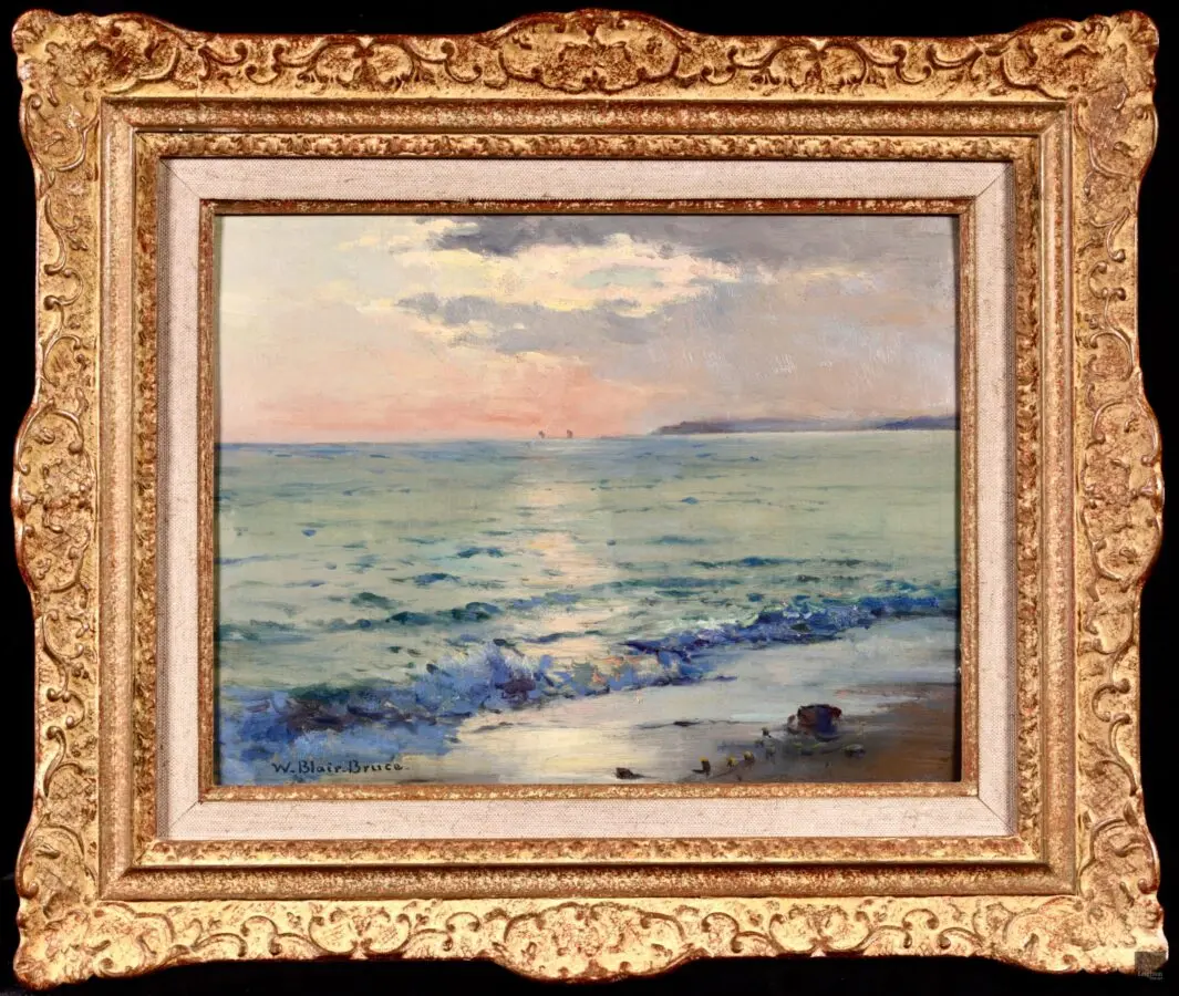 Sunset on the coast - Buy Fine Paintings Online