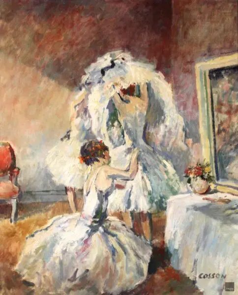 Prepairing for the Ballet - Buy Fine Paintings Online