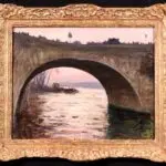 Below the Pont Marie – Paris 1889 thumbnail