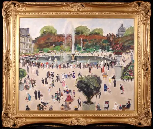 Le Jardin Du Luxembourg - Buy Fine Paintings Online
