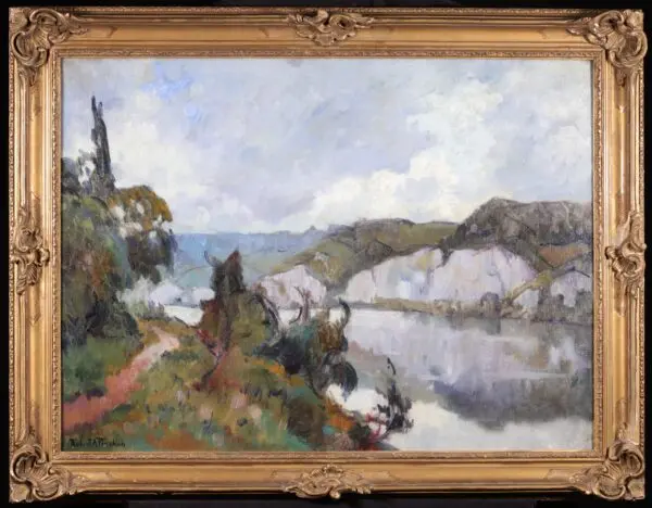 La Seine – Envrions de Rouen - Buy Fine Paintings Online