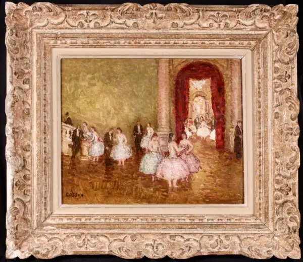 Danseurs au foyer - Buy Fine Paintings Online