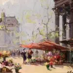 Le marché aux fleurs, Place de la Madeleine thumbnail
