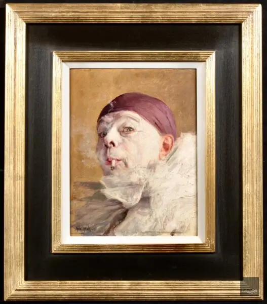 Pierrot Fumant - Buy Fine Paintings Online