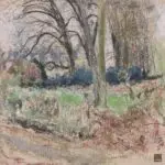Winter landscape at Clayes thumbnail