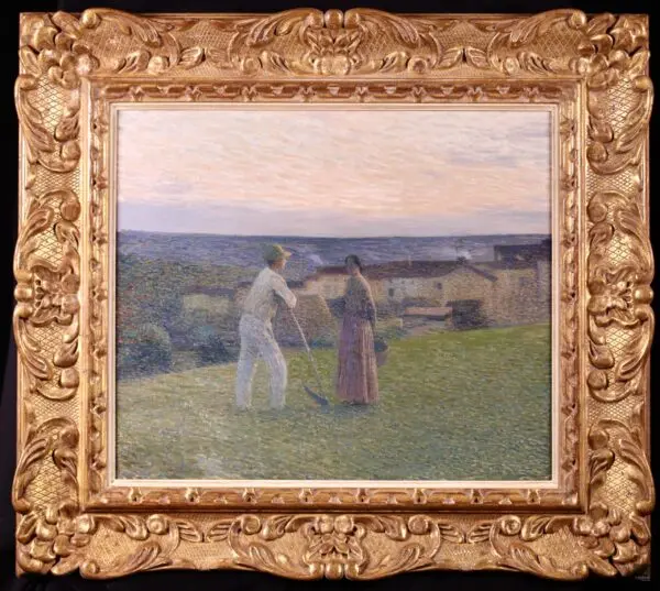 Au soir pres de hameau - Buy Fine Paintings Online