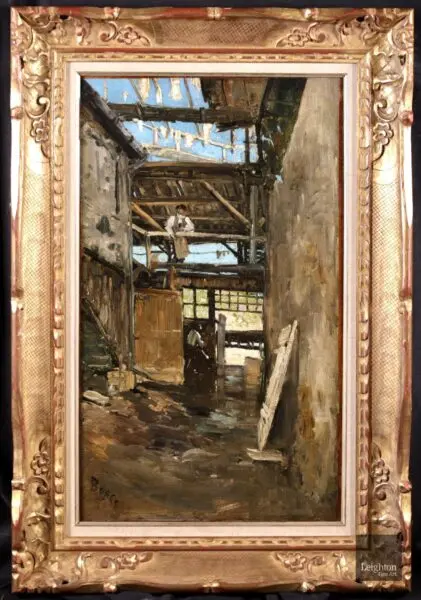 Personnages dans un atelier - Buy Fine Paintings Online