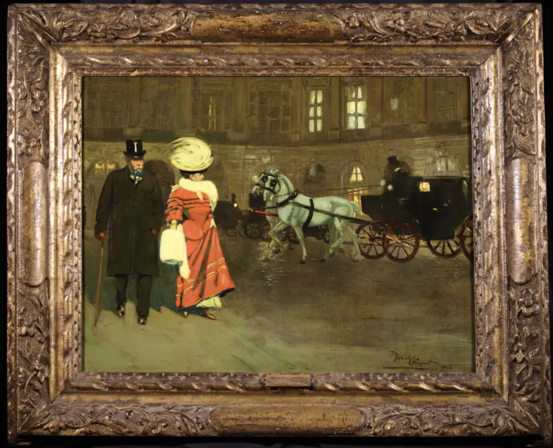 La Dame en Rouge - Buy Fine Paintings Online