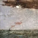 Moonlight on the coast thumbnail