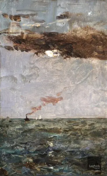 Moonlight on the coast - Buy Fine Paintings Online