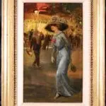 Une Elegante – Le Moulin Rouge , Paris thumbnail