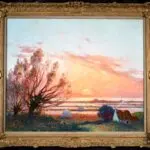 Sunset near Kervaudu thumbnail
