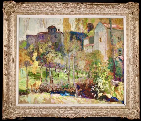 Le Verger Mazoires – Automne - Buy Fine Paintings Online