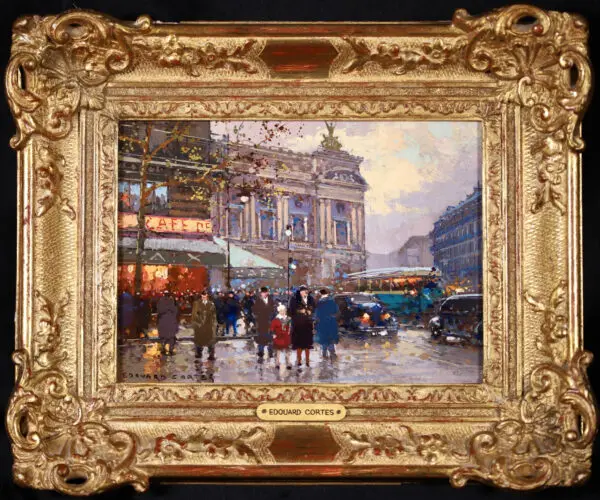 Cafe De La Paix - Buy Fine Paintings Online