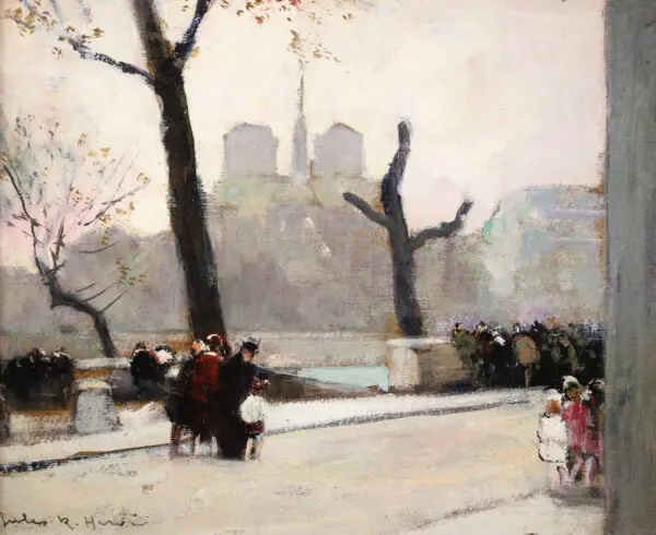 La Seine et Notre Dame - Buy Fine Paintings Online