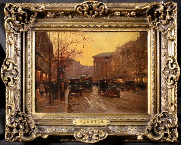 Boulevard de La Madeleine – Soleil Couchant - Buy Fine Paintings Online