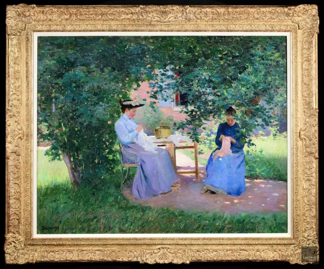 Deux couseuses – Cagnes - Buy Fine Paintings Online