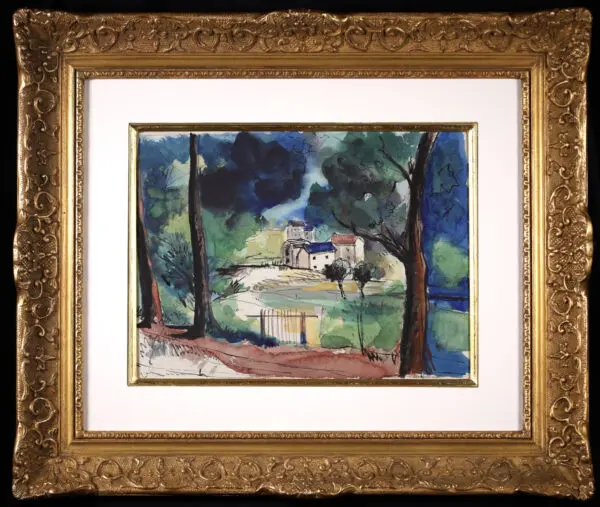 Paysage a Bougival - Buy Fine Paintings Online