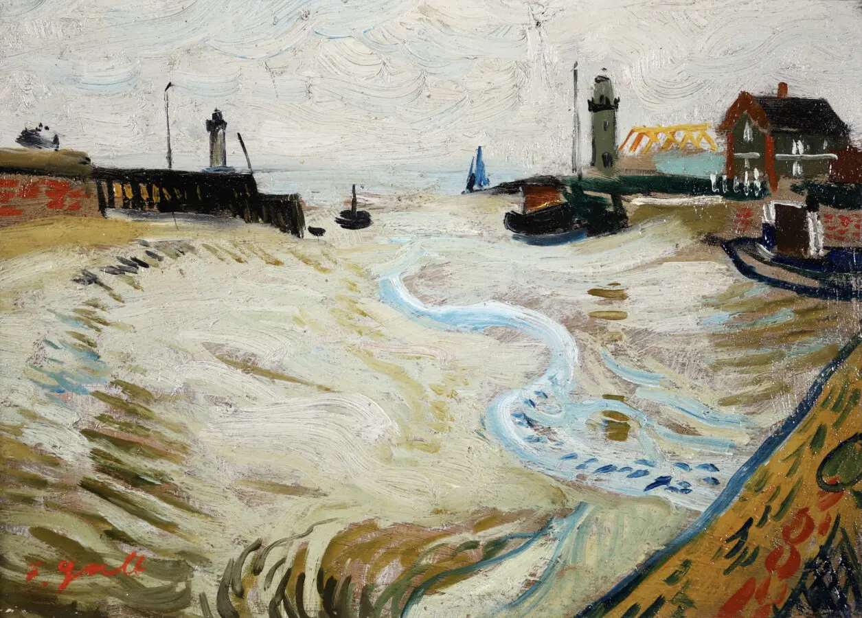 Low Tide – Honfleur - Buy Fine Paintings Online