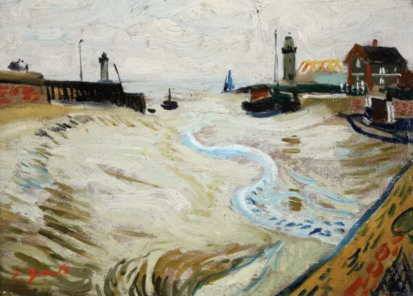 Low Tide – Honfleur - Buy Fine Paintings Online