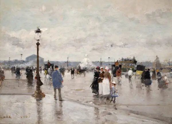 Place de la Concorde - Buy Fine Paintings Online