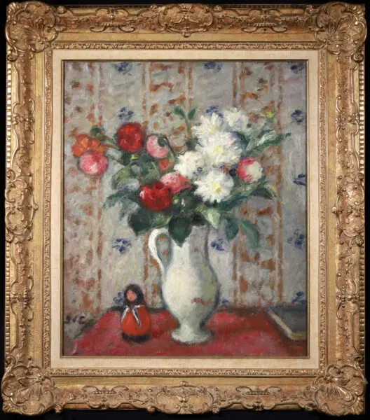 Fleurs et Matroyshka - Buy Fine Paintings Online