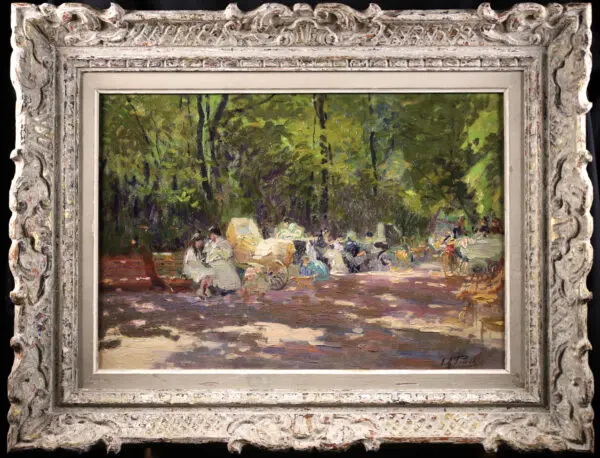 Nourrices au Parc Monceau - Buy Fine Paintings Online