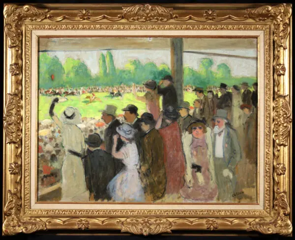 Aux Courses - Buy Fine Paintings Online