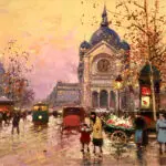 Evening – Boulevard Malesherbes – Eglise Saint Augustin thumbnail