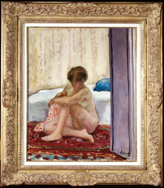 Femme nue dans sa chambre à coucher - Buy Fine Paintings Online