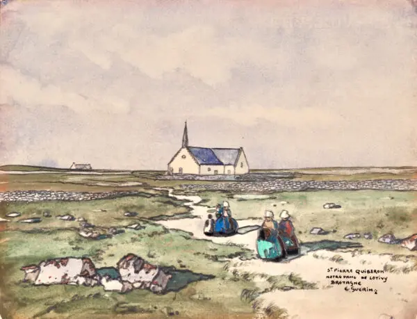Notre Dame de Lotivy – Saint-Pierre-Quiberon, Brittany - Buy Fine Paintings Online