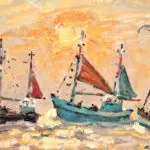 Trouville – En mer, l’apres midi en octobre thumbnail