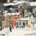 Le Lapin Agile sous la neige thumbnail