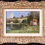 Femme au bord de la rivière thumbnail